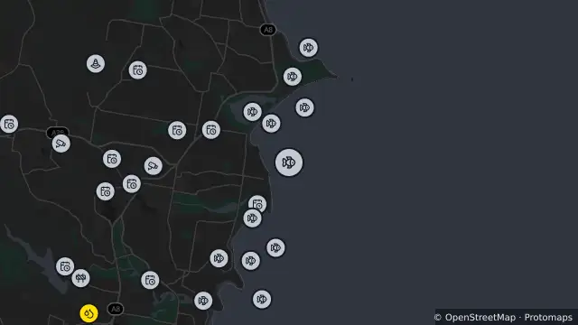 Map of Smart Drumline Location — Dee Why and nearby items