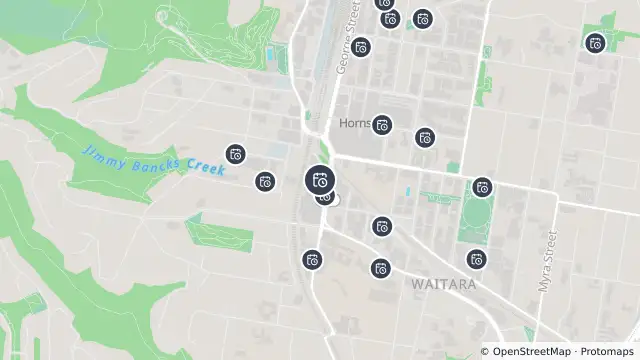 Map of Planned Power Outage — Hornsby and nearby items