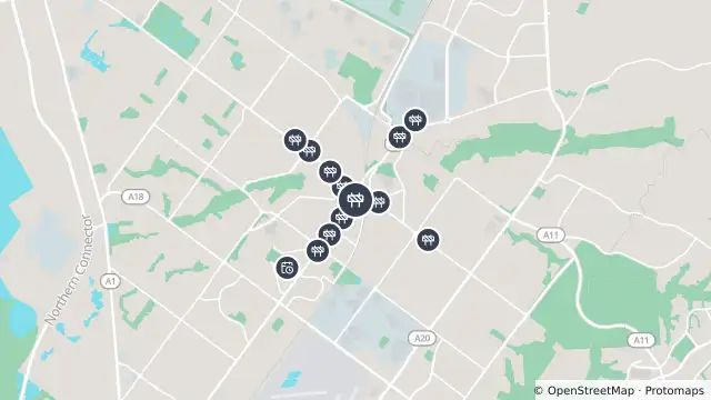 Map of Mowing — Salisbury Highway, Salisbury and nearby items
