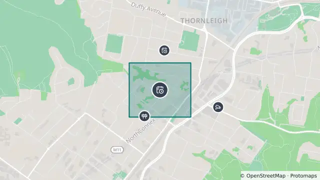 Map of Planned Power Outage — Thornleigh and nearby items