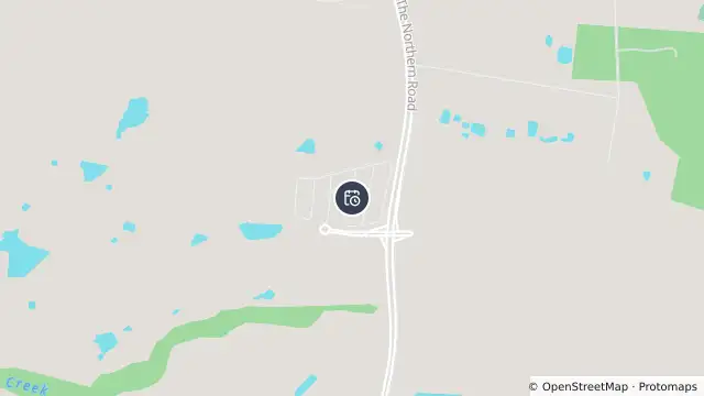 Map of Planned Power Outage — Barker and nearby items
