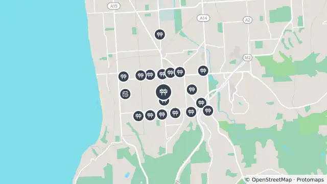 Map of Tree Pruning — Morphett Road, Dover Gardens and nearby items