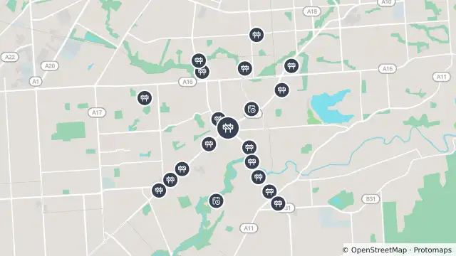 Map of Tree Pruning — Sudholz Road, Gilles Plains and nearby items