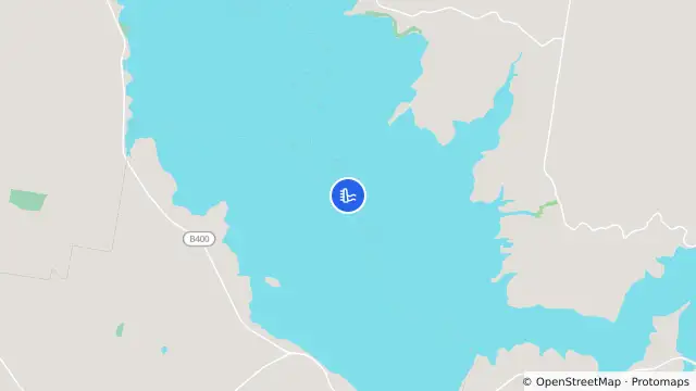 Map of Hume Dam and nearby items