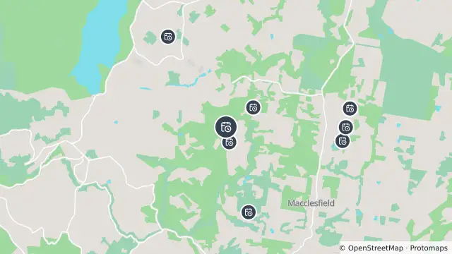 Map of Planned Power Outage — Monbulk and nearby items