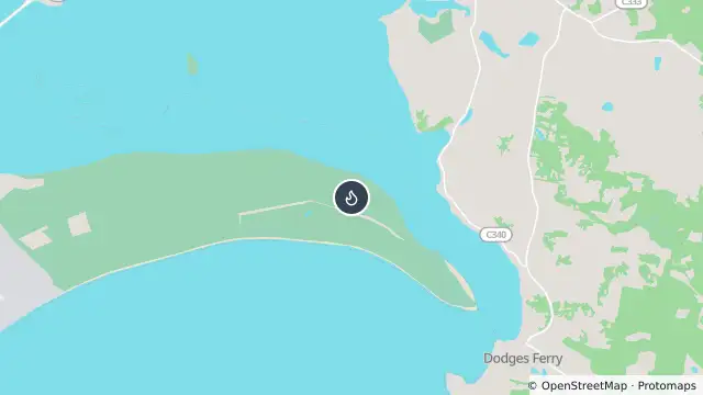 Map of Bushfire — Seven Mile Beach and nearby items