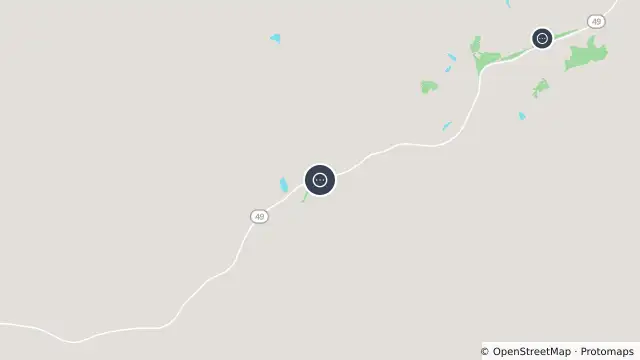 Map of Kinbombi - Wide Bay Highway At Kinbombi Creek and nearby items