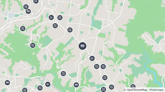 Map of Scheduled Roadwork Resurfacing — Pacific Highway, Gordon To Turramurra and nearby items