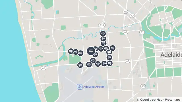 Map of Hauling — Henley Beach Road, Lockleys and nearby items