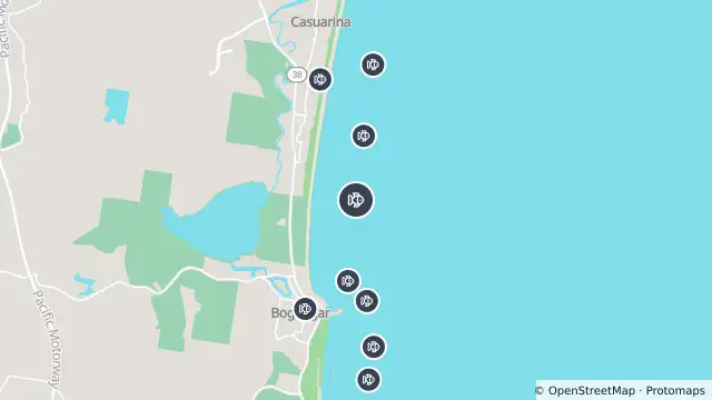 Map of Smart Drumline Location — Carabita and nearby items