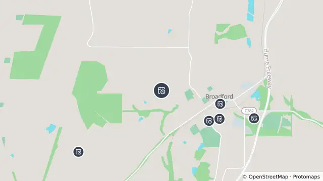 Map of Planned Power Outage — Broadford and nearby items