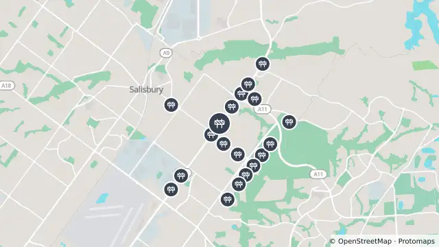 Map of Mowing — Main North Road, Salisbury East and nearby items
