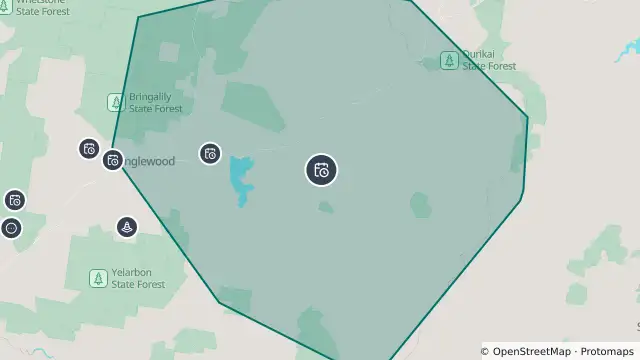 Map of Planned Power Outage — Incd-137569-R and nearby items