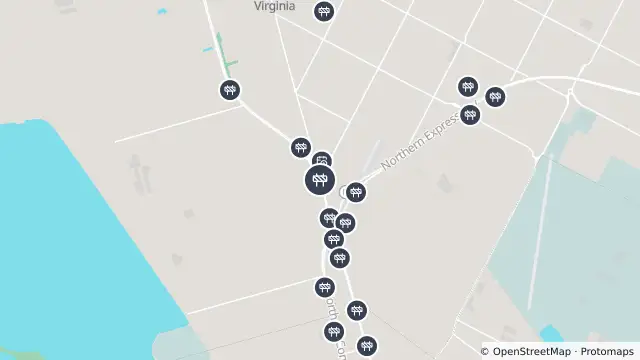 Map of Mowing — Port Wakefield Highway, Waterloo Corner and nearby items
