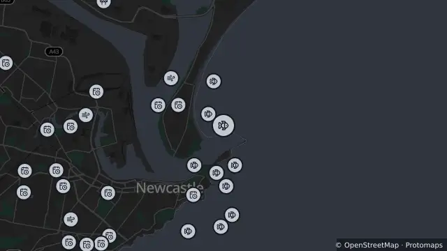 Map of Smart Drumline Location — Stockton and nearby items