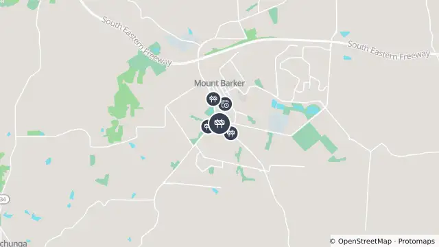 Map of Investigations — Wellington Road, Mount Barker and nearby items