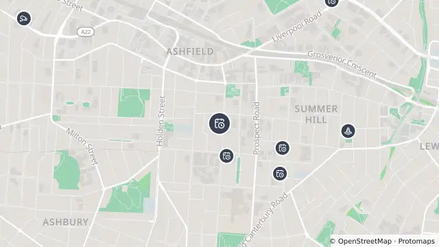 Map of Planned Power Outage — Ashfield and nearby items
