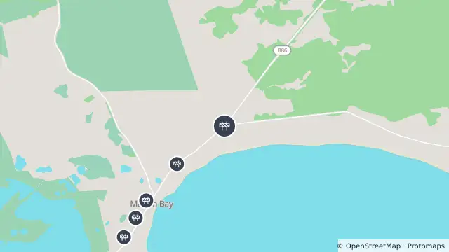 Map of Maintenance — Yorke Highway, Marion Bay and nearby items
