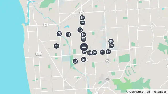 Map of Sign Installation — Marion Road, Park Holme and nearby items