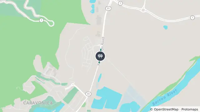 Map of Roadworks — Cairns Western Arterial Road (Kamerunga Road) — Caravonica and nearby items