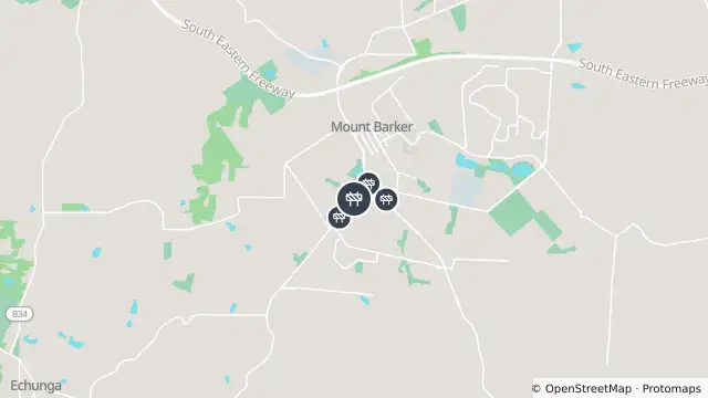 Map of Construction — Flaxley Road, Mount Barker and nearby items