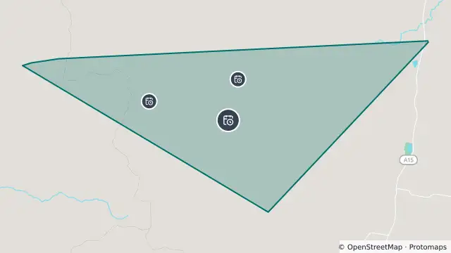Map of Planned Power Outage — Incd-138128-R and nearby items