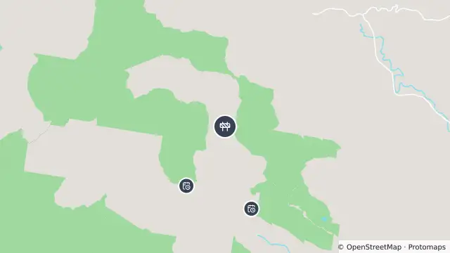 Map of Scheduled Roadwork — Upper Wilsons Creek Road, Upper Wilsons Creek and nearby items