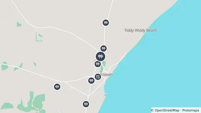 Map of Maintenance — Main Coast Road, Ardrossan and nearby items