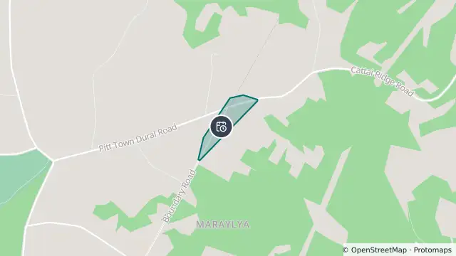 Map of Planned Power Outage — Maraylya and nearby items
