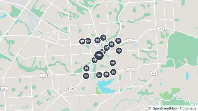 Map of Tree Pruning — North East Road, Modbury and nearby items