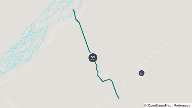Map of Flooding — Isisford Arrilalah Road — Longreach and nearby items
