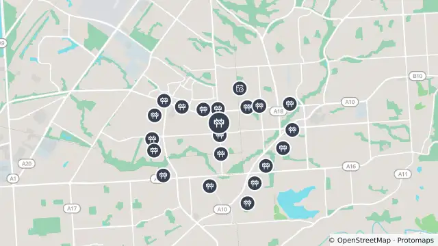Map of Construction — Nelson Road, Para Vista and nearby items