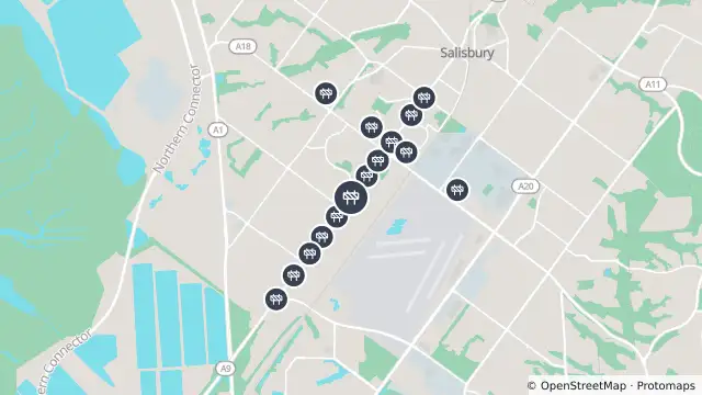 Map of Tree Pruning — Salisbury Highway, Parafield Gardens and nearby items