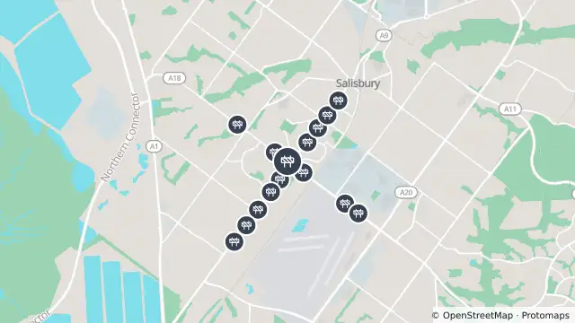 Map of Mowing — Kings Road, Salisbury Downs and nearby items