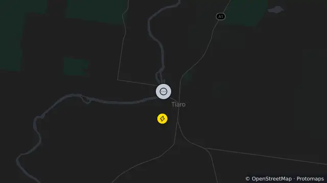 Map of Tiaro - Mungar Road At Mary River and nearby items