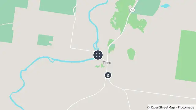 Map of Tiaro - Mungar Road At Mary River and nearby items