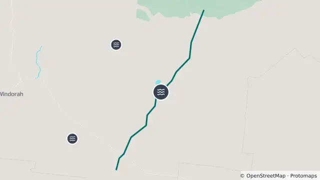 Map of Flooding — Jundah Quilpie Road — Jundah / Windorah and nearby items