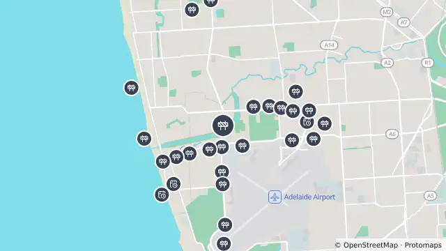 Map of Telecommunications Network Connections — Tapleys Hill Road, Lockleys and nearby items