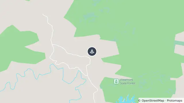 Map of Changed Traffic Conditions — Bellingen Road, Missabotti and nearby items