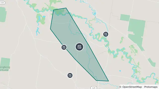 Map of Planned Power Outage — Incd-44088-W and nearby items