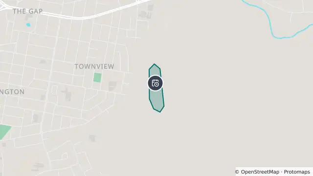 Map of Planned Power Outage — Mornington, The Gap, Townview and nearby items