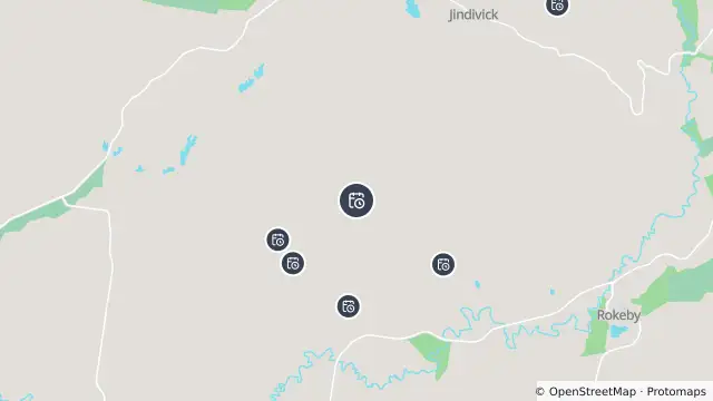 Map of Planned Power Outage — Jindivick and nearby items