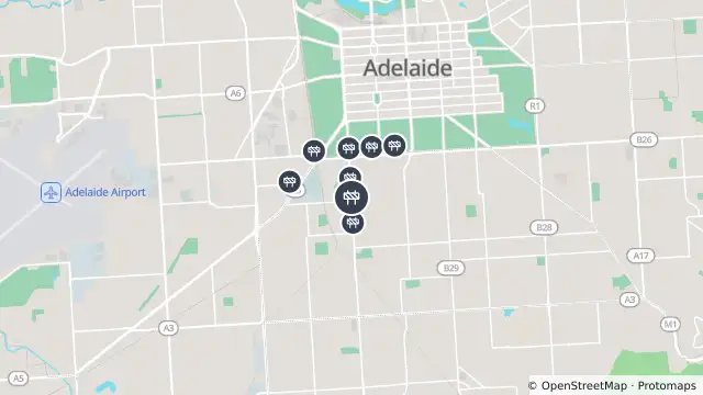 Map of Paving — Goodwood Road, Wayville and nearby items