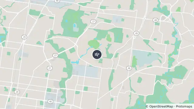 Map of Macleod and nearby items