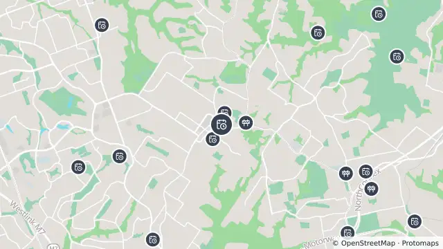 Map of Planned Power Outage — Castle Hill and nearby items
