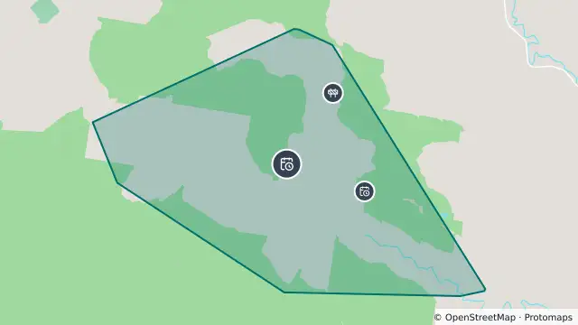 Map of Planned Power Outage — Incd-137520-R and nearby items