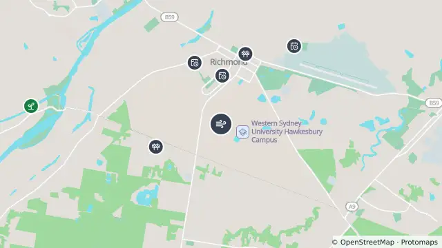 Map of Air Quality — Richmond and nearby items