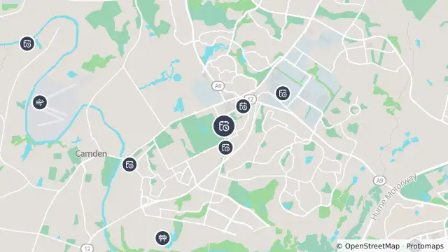 Map of Planned Power Outage — Narellan and nearby items