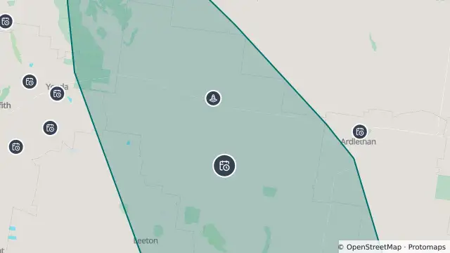 Map of Planned Power Outage — Incd-44115-W and nearby items