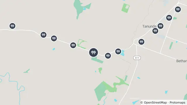 Map of Asphalt Works — Gomersal Road, Gomersal and nearby items